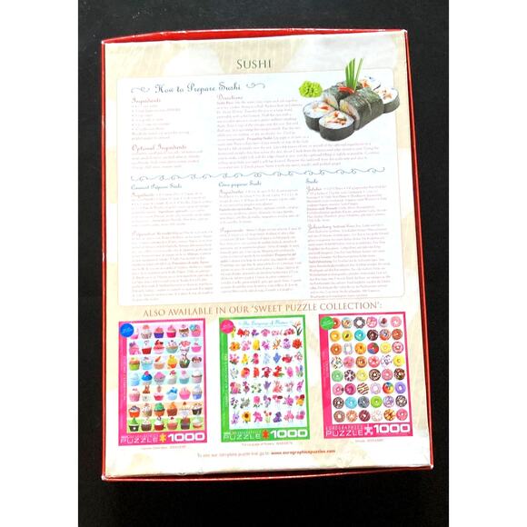 Eurographics 1000 Piece Jigsaw Puzzle: Sushi - Pre-Owned - Picture 2 of 6